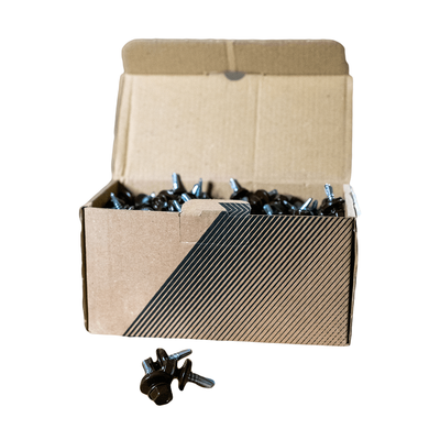 Set 250 șuruburi autoforante pentru șipcă metalică 4,8x19 mm RAL (8017) Set 250 șuruburi autoforante pentru șipcă metalică 4,8x19 mm RAL (8017)