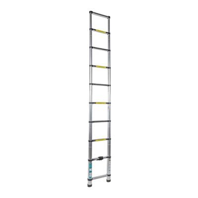 Scară telescopică Taro, înălțime maximă 2,9m, 10 trepte, greutate maximă suportată 150 kg