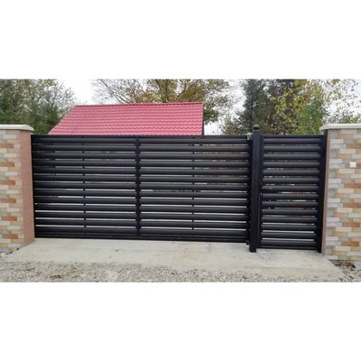 Set porți metalice cu șipcă metalică Kenzo