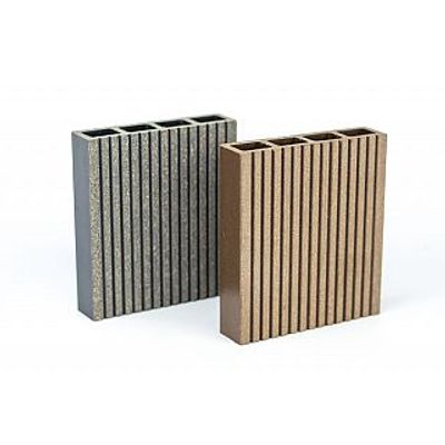Șipcă gard WPC Benet 9 x 2,1 x 200 Lucios / Neperiat, Maro închis