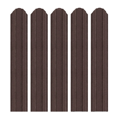 Șipcă metalică 2D Ronin 0,5 mm x 9 cm Maro mat (RAL 8017) vopsită pe ambele părți 1.9 m
