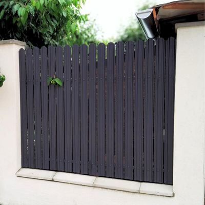 Șipcă metalică 2D Ronin, 0,5 mm x 9 cm Gri mat (RAL 7024) 1.4 m