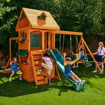 Complex de joacă copii, KidKraft Deluxe Clubhouse