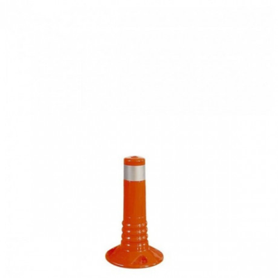 Stâlp pietonal delimitator cauciuc cu înălțimea de 30 cm