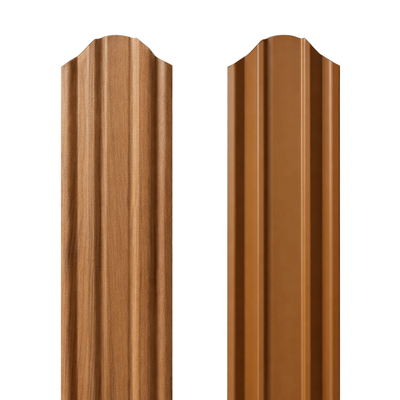 Șipcă metalică Levi 0,45 mm x 9,2 cm Stejar auriu 1,25 m
