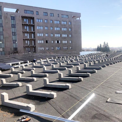 Suport panouri fotovoltaice din beton 10 grade, masiv, Betonix
