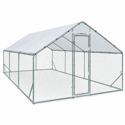 Țarc găini Rico 4x6 m din oțel și plasă rabitz, 89,5 kg, 20-24 găini + CADOU Țarc găini Rico 4x6 m din oțel și plasă rabitz, 89,5 kg, 20-24 găini + CADOU