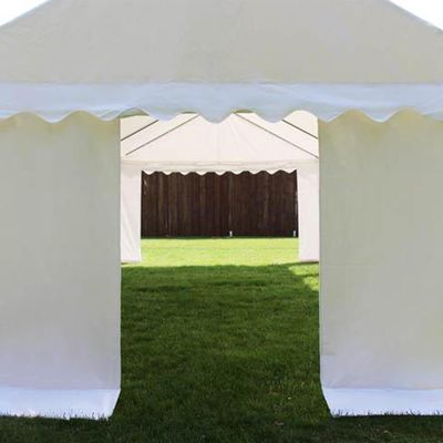 Cort grădină alb cu protecție UV Delta 3x4 m