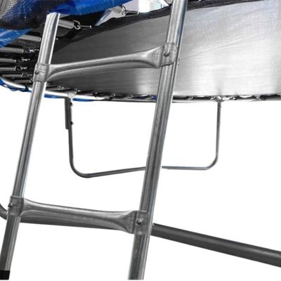 Trambulină Happy, cu scară și plasă de protecție exterioară, diametru 366 cm, greutate maximă 150 kg