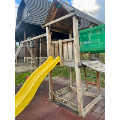 Loc de joacă Jungle Gym - Turn Palace + Modul Bridge