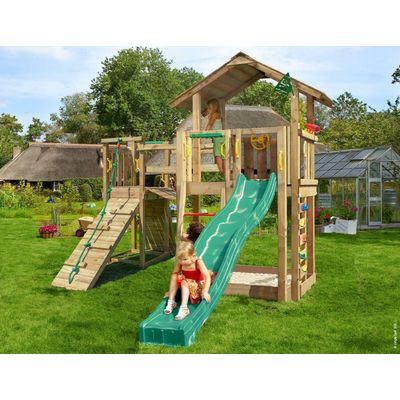 Loc de joacă Jungle Gym - Turn Chalet + Modul Bridge