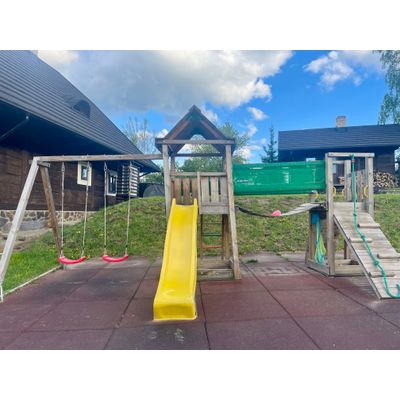 Loc de joacă Jungle Gym - Turn Palace + Modul Bridge