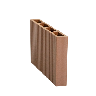 Pardoseală exterioară WPC pentru uz casnic 14,5 x 2,1 x 240 cm Maro roșcat