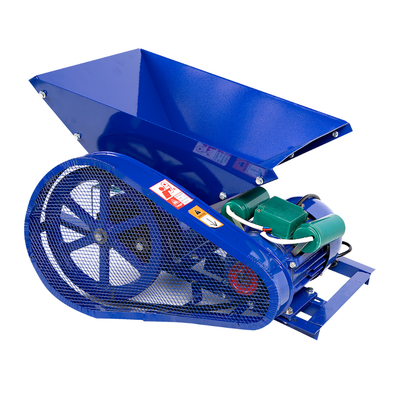 Zdrobitor struguri electric Tamar, din tablă și termoplastic, 500 kg/h