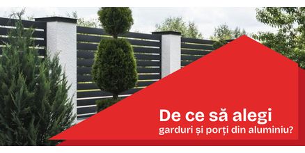 De ce să alegi garduri și porți din aluminiu?