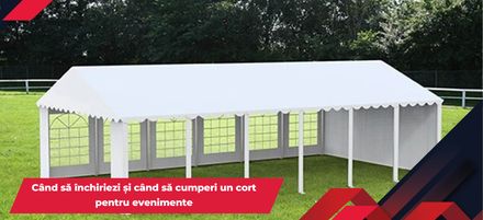 Cum să alegi dimensiunile adecvate pentru corturi în funcție de numărul de invitați la evenimentul tău? Cum să alegi dimensiunile adecvate pentru corturi în funcție de numărul de invitați la evenimentul tău?