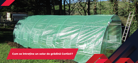 Cum se întreține un solar de grădină Cortis©?