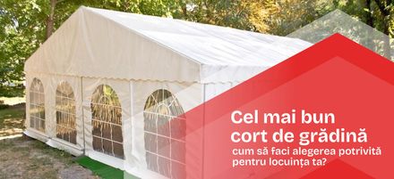 Cel mai bun cort de grădină - cum să faci alegerea potrivită pentru locuința ta? Cel mai bun cort de grădină - cum să faci alegerea potrivită pentru locuința ta?