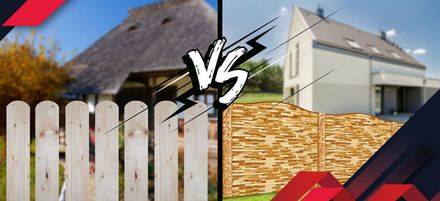 Gard de lemn sau gard de beton? - avantajele și dezavantajele fiecărui model Gard de lemn sau gard de beton? - avantajele și dezavantajele fiecărui model