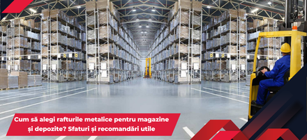 Cum să alegi rafturile metalice pentru magazine și depozite? Sfaturi și recomandări utile