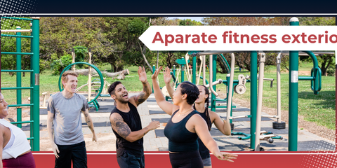 Aparate fitness exterior Aparate fitness exterior