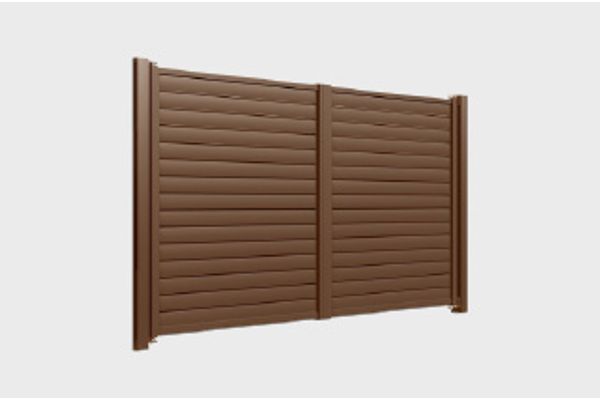 Porți aluminiu batante