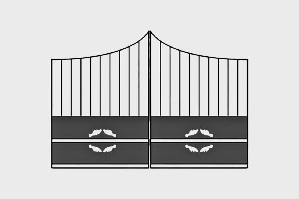 Porți metalice