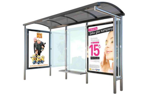 Stație de autobuz model R1 Stație de autobuz model R1