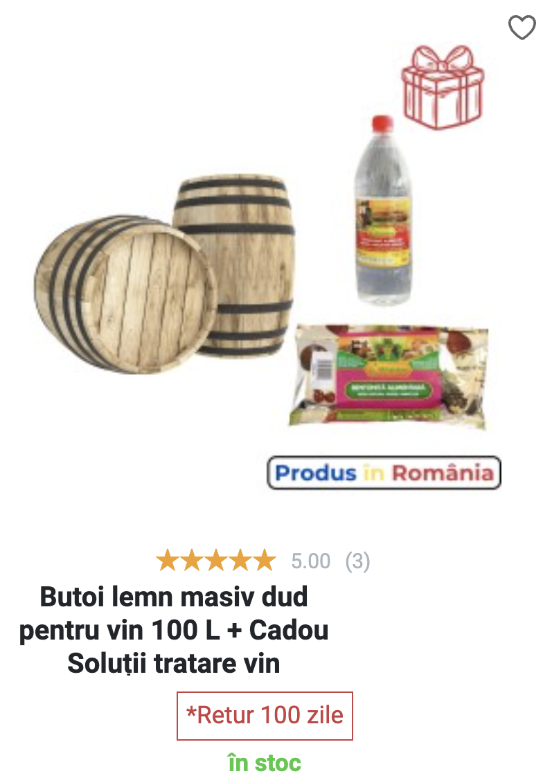 butoi vin de vanzare