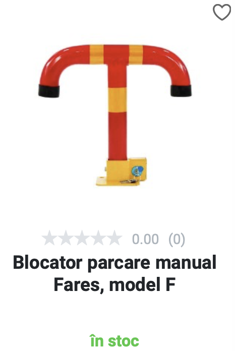 Blocatoare de parcare