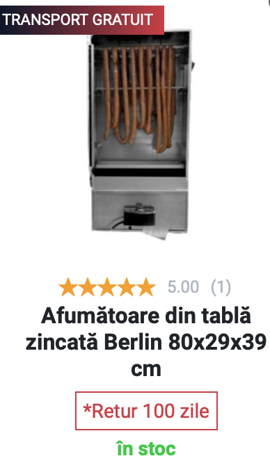 Afumătoare clasică Berlin