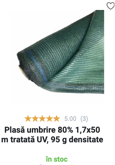 Plasa de umbrire