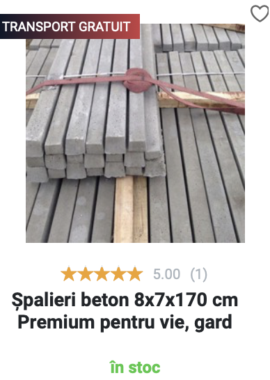 Spalieri beton