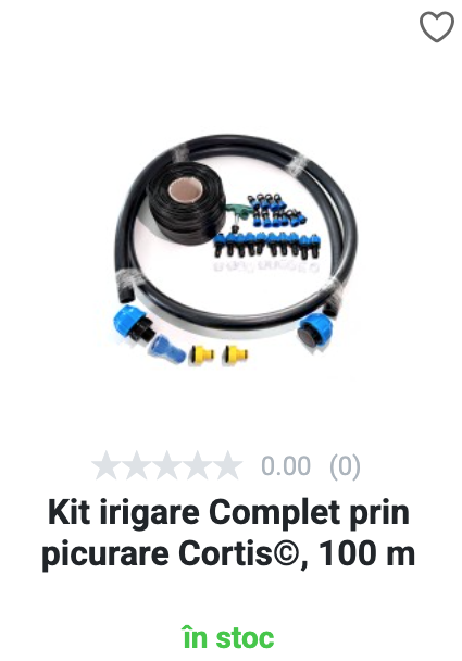 Kir irigare complet