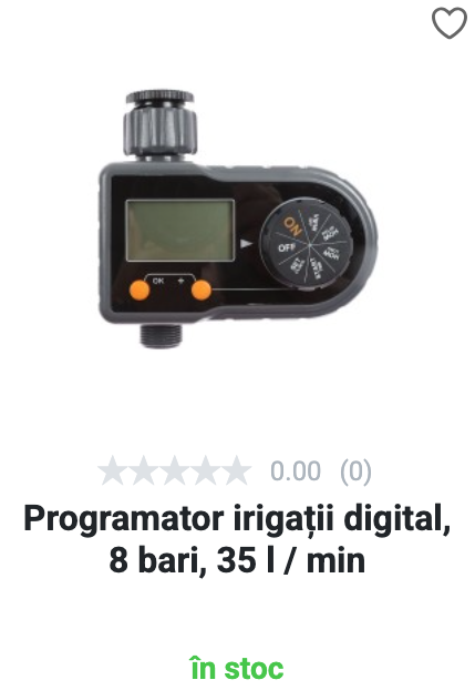 Programator irigații digital