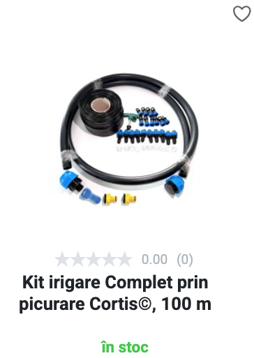 Kit irigare complet