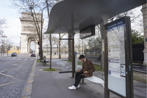 Statie autobuz Smart