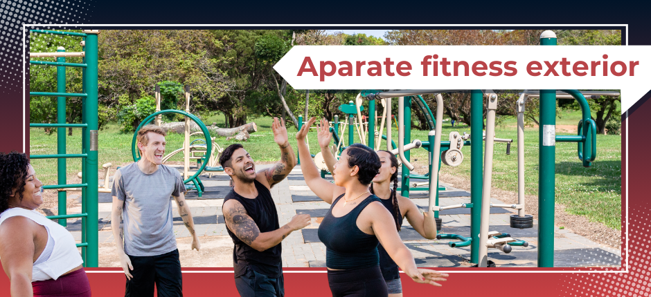 Aparate fitness de exterior de vanzare