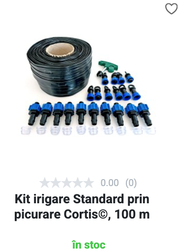 Kit irigare prin picurare - Standard