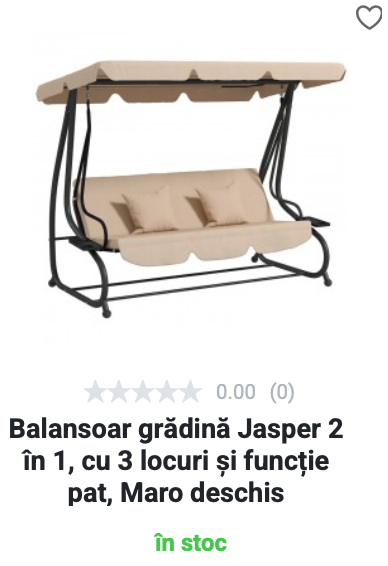 Balansoar grădină - Jasper