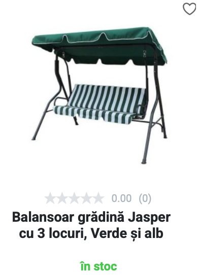 Balansoar grădină - Jasper
