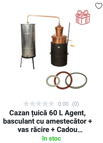 Cazan țuică Agent - 60 L