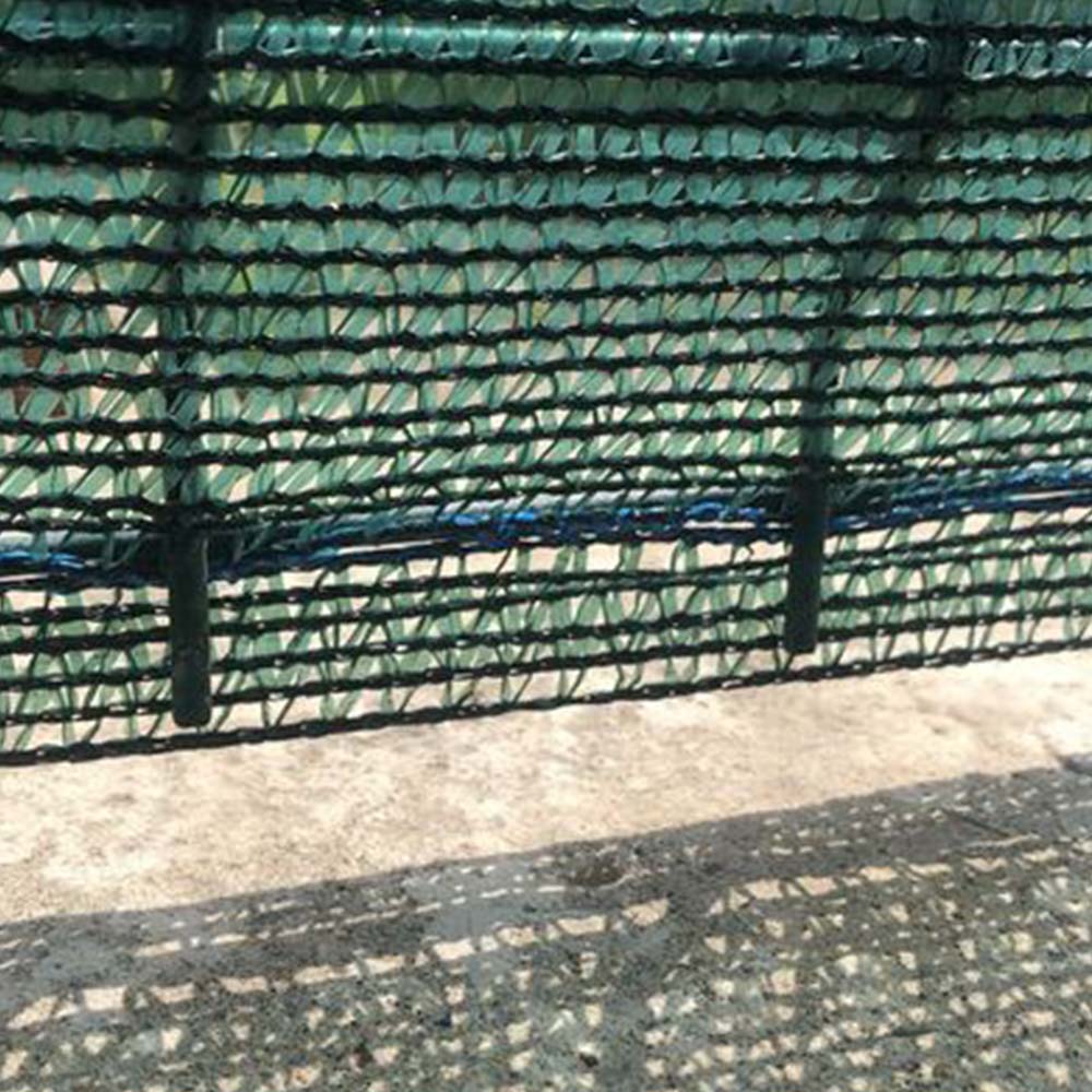 Plasă umbrire verde tratată UV – 88% grad de umbrire 2x10 m