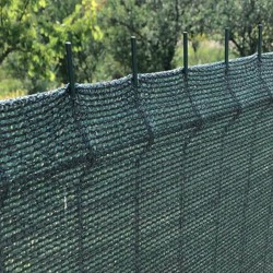 Plasă umbrire verde tratată UV – 88% grad de umbrire 6x100 m-1
