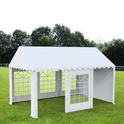 Cort evenimente 3x6 m Delta profesional cu structură metalică 38 mm, prelată UV 500 g / mp-7