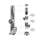 Coș fum profesional din inox Stepan 8 m x 180 mm pornire de la bază