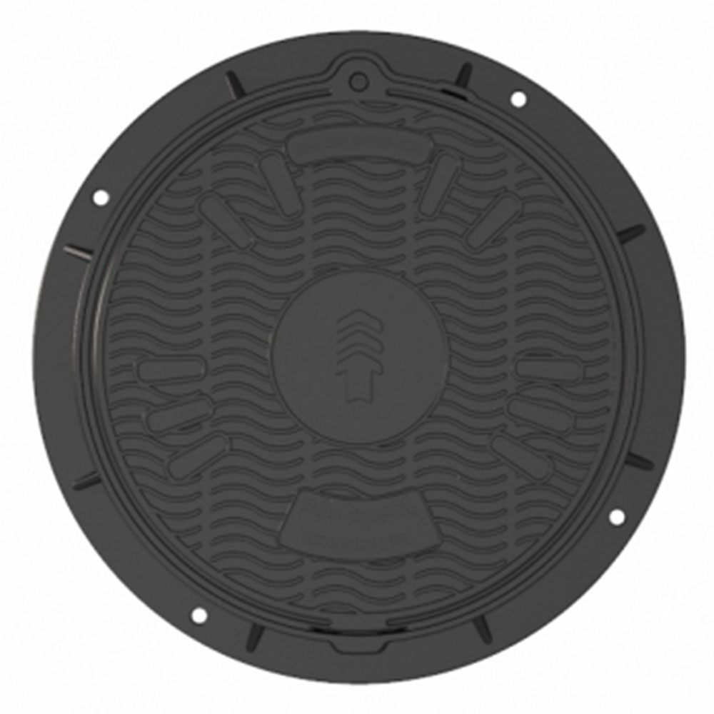 Capac canalizare din compozit Etana rotund, 106 cm, B125