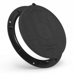 Capac canalizare din compozit Etana rotund, 106 cm, B125-2