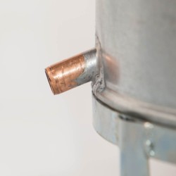 Cazan țuică 35 L hobby Stanley cu amestecător manual și focar pe combustibil solid-6