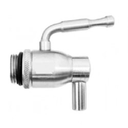 Resigilat - Cisternă inox cu capac flotant și robinet Lazio 400 L-2